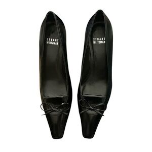 Stuart Weitzman Y2K Black kitten heels